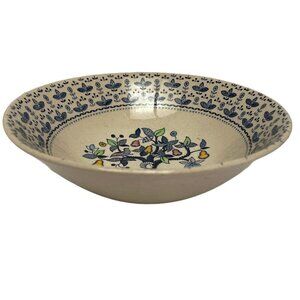 Vintage Sugar and Spice‎ Cereal Bowl  7" Ironstone 4413 Dishwasher Safe